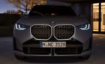 Dianteira do veículo.