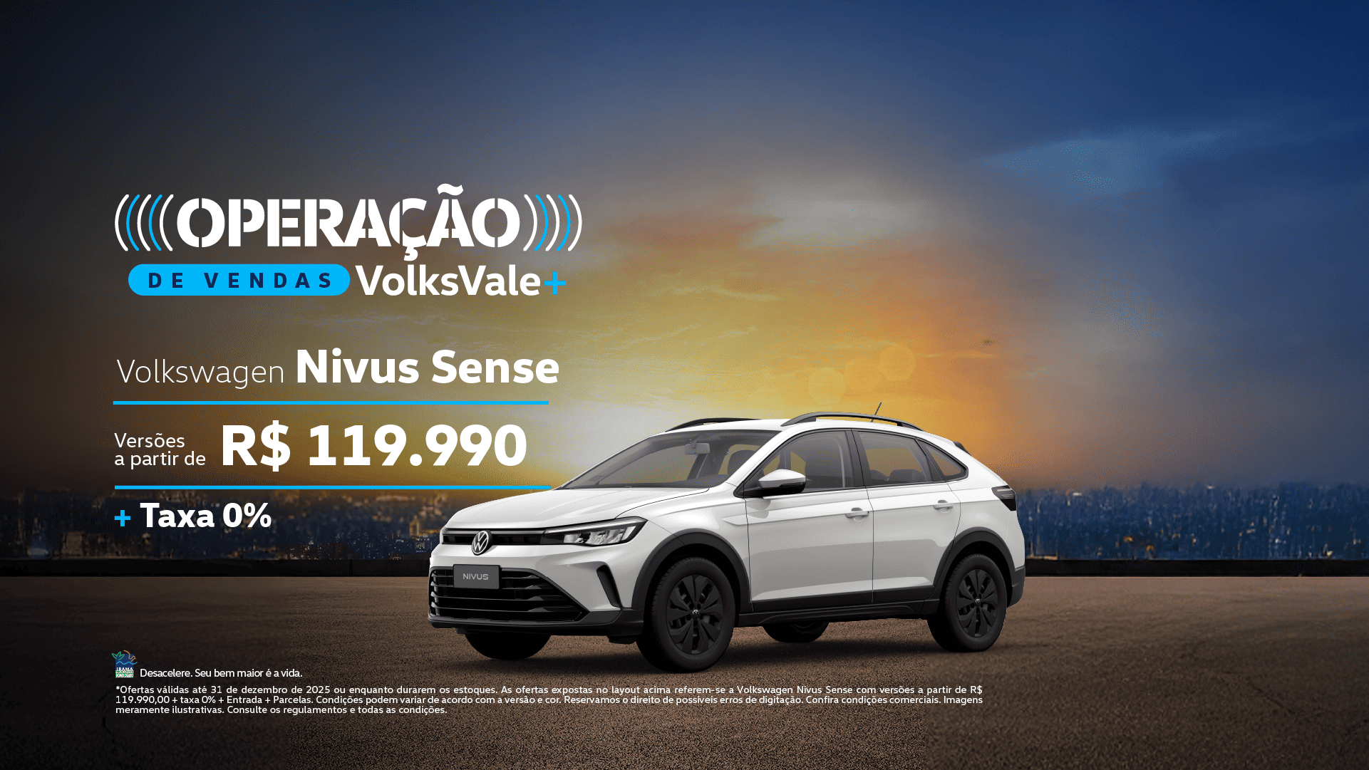 banner nivus sense - dezembro 2025