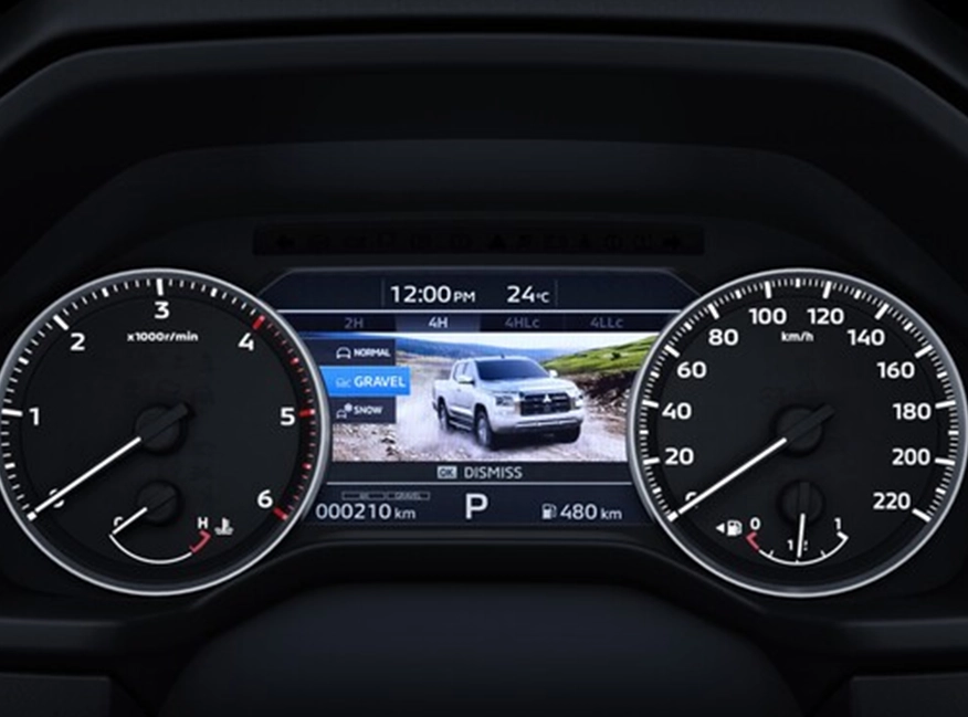 NOVO PAINEL DE INSTRUMENTOS DE 7 POLEGADAS