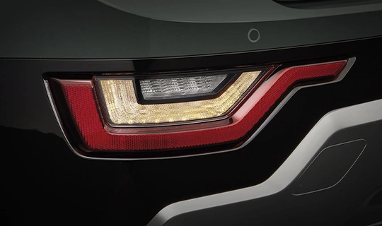 Luzes traseiras modernas