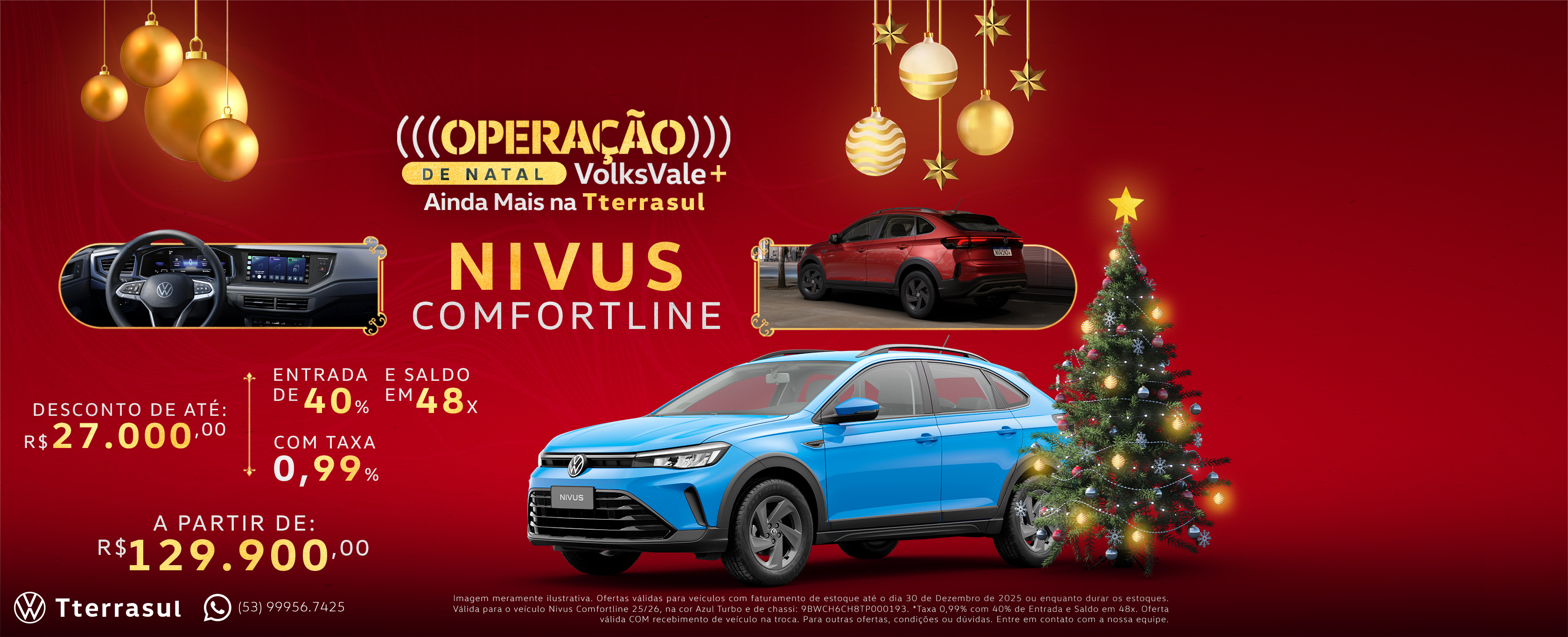 banner op. de natal - nivus comfortline