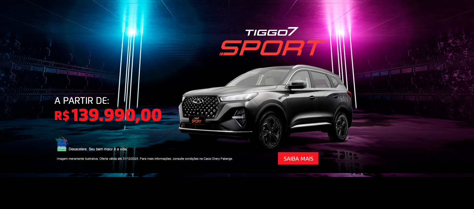 TIGGO 7 SPORT - DEZEMBRO