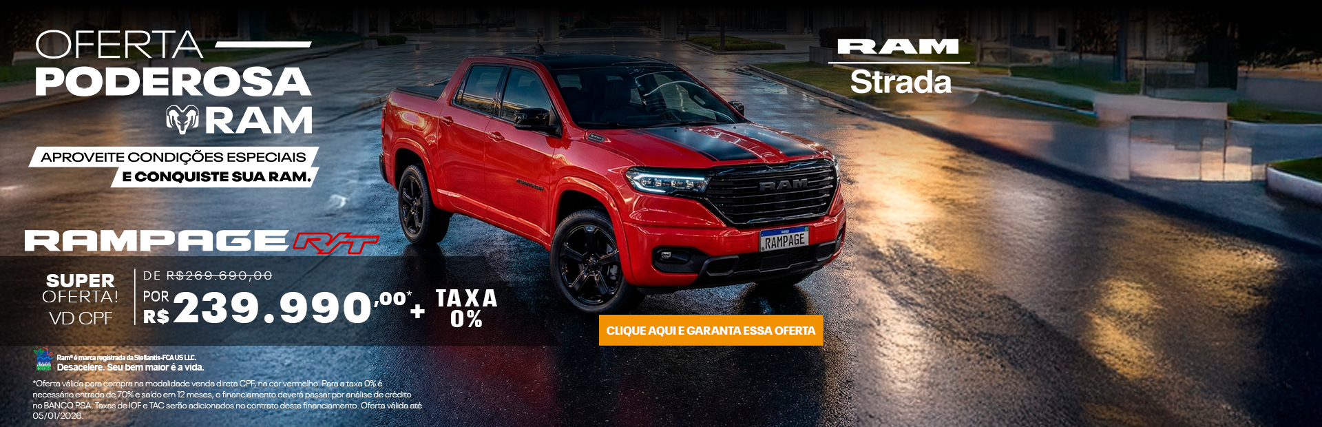 banner rampage rt - dezembro