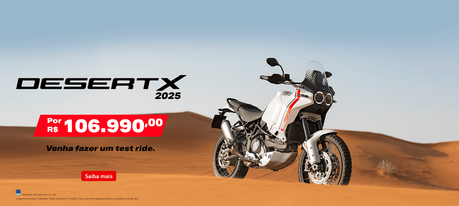 banner DESERT X - DEZEMBRO