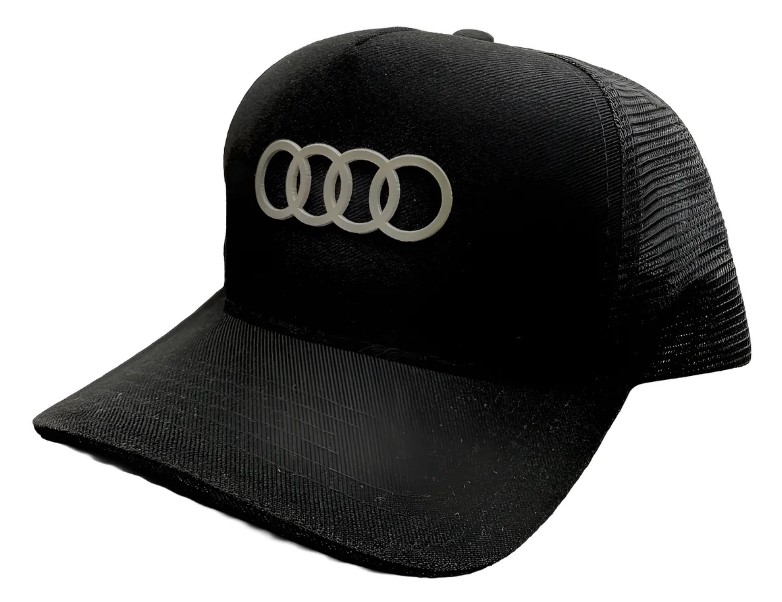 Boné Statement Four Rings Audi Preto