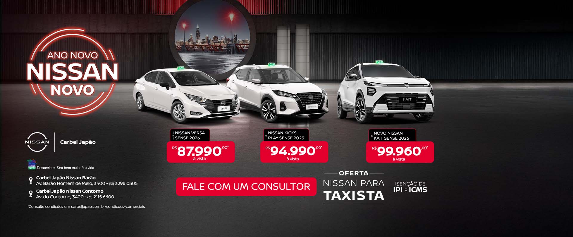banner pauta quente | ofertas taxi | dez 25