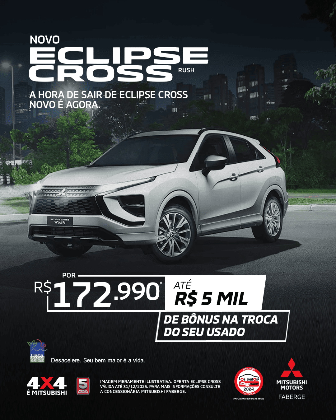 Eclipse Cross RUSH 1.5 16V 165cv Aut.