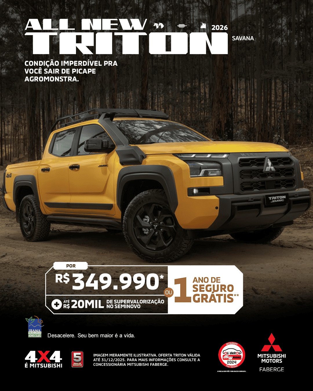 L200 Triton Savana 2.4 4x4 Die. Aut.