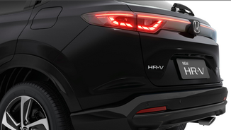 PROTETOR LATERAL DE PARACHOQUE TRASEIRO PRETO CRISTAL