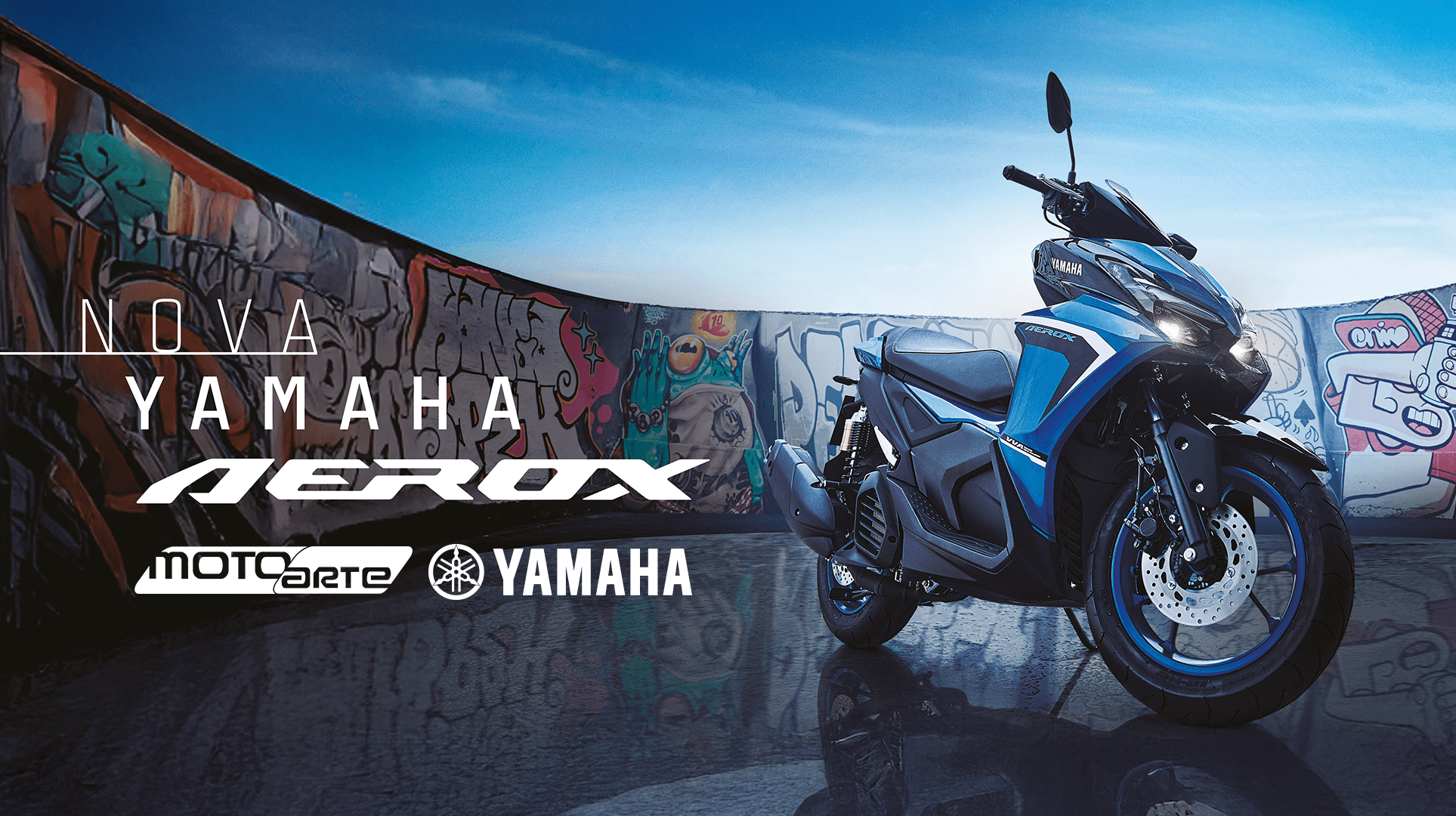 YAMAHA LANÇA A NOVA SCOOTER AEROX