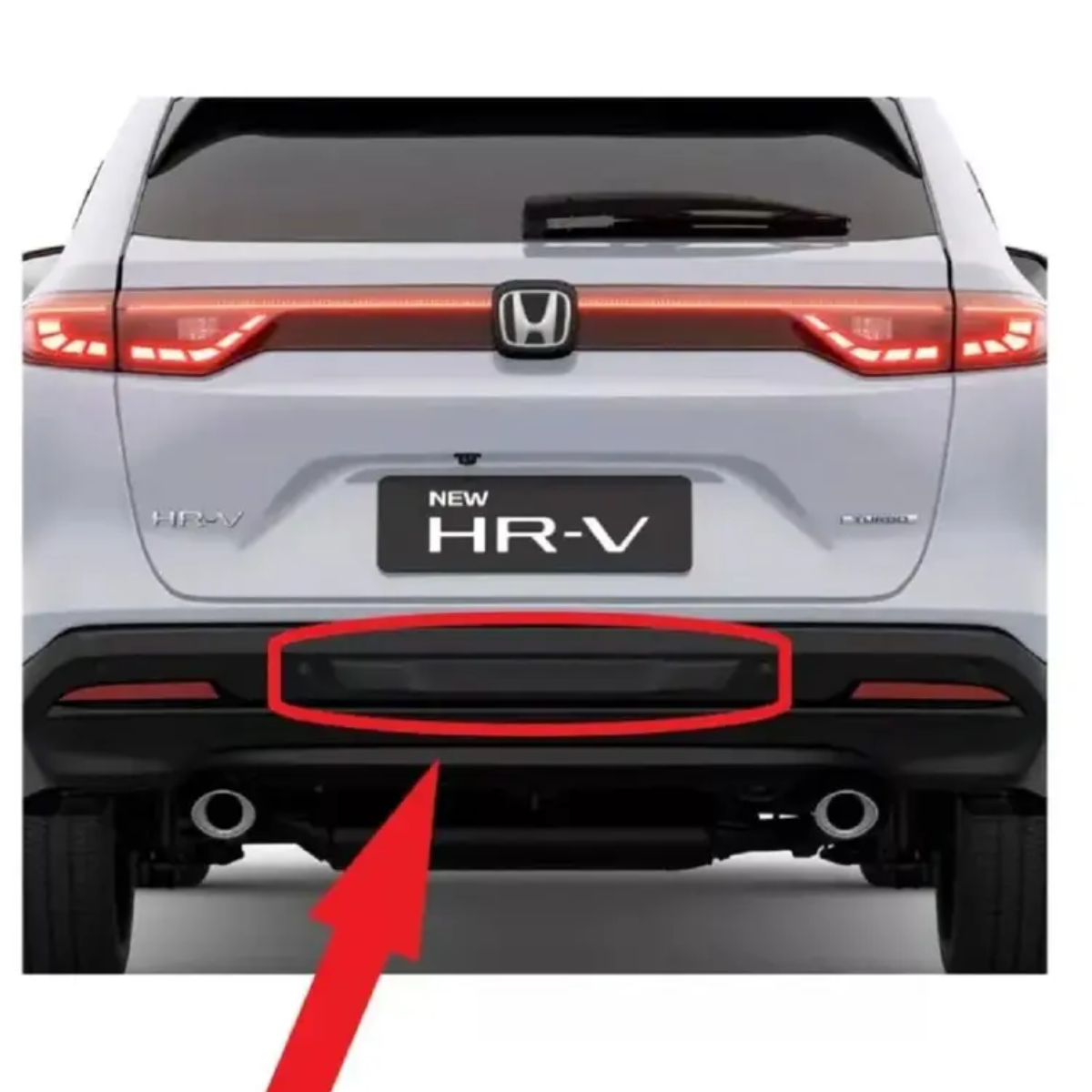 PROTETOR DE PARA-CHOQUE CENTRAL TRASEIRO NEW HR-V