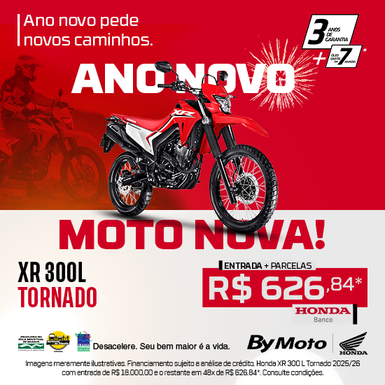 banner HONDA XR 300L TORNADO