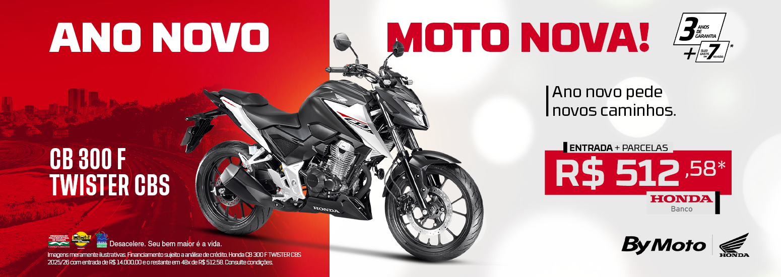 banner HONDA CB 300 F