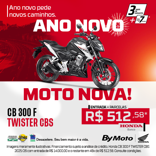 banner HONDA CB 300 F