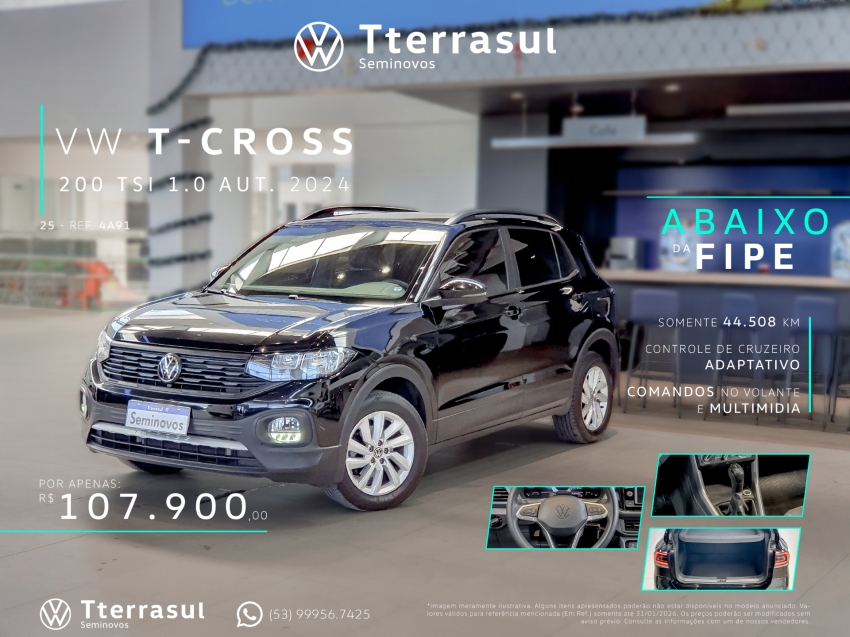 1.0 200 TSI TOTAL FLEX AUTOMÁTICO