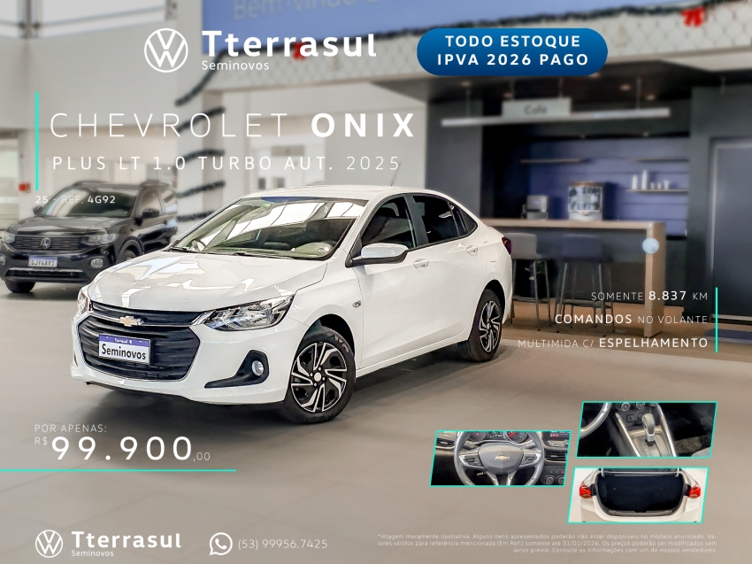 1.0 TURBO FLEX PLUS LT AUTOMÁTICO