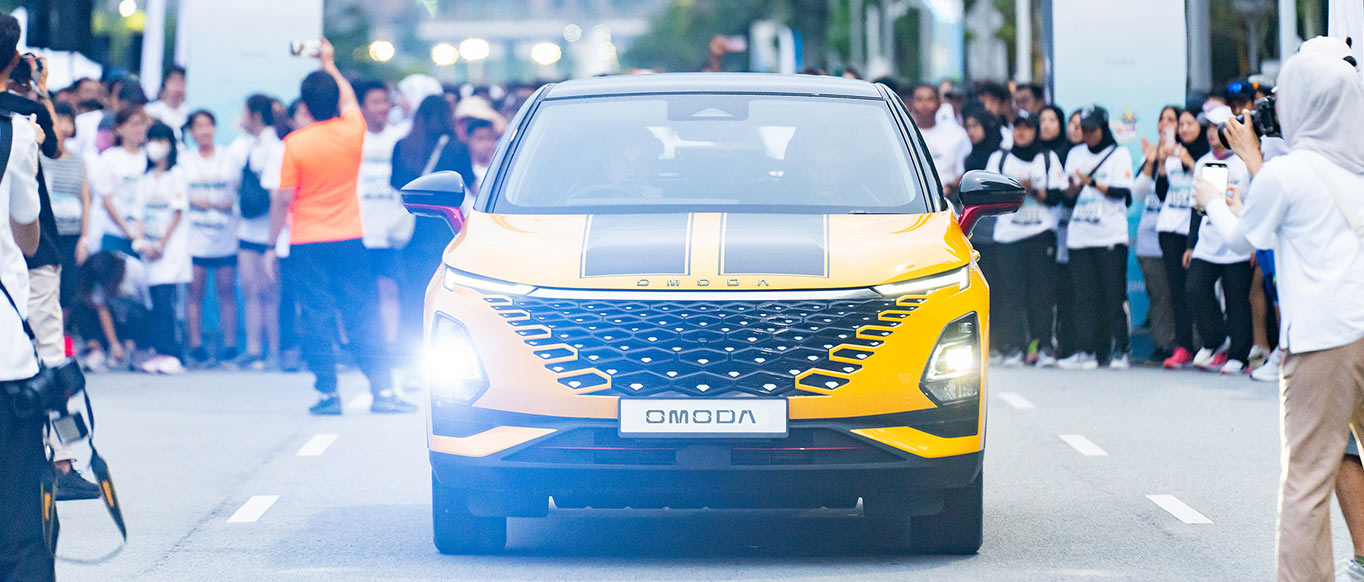 OMODA organiza Eco Run na Malásia para moldar o futuro verde, construindo um modelo global para veículos de nova energia