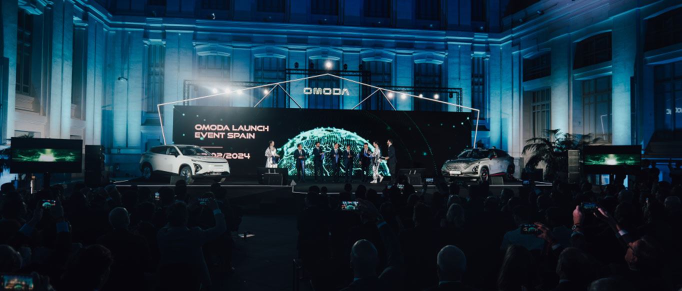 OMODA & JAECOO brilham em Madrid, Espanha, entrando oficialmente no mercado europeu