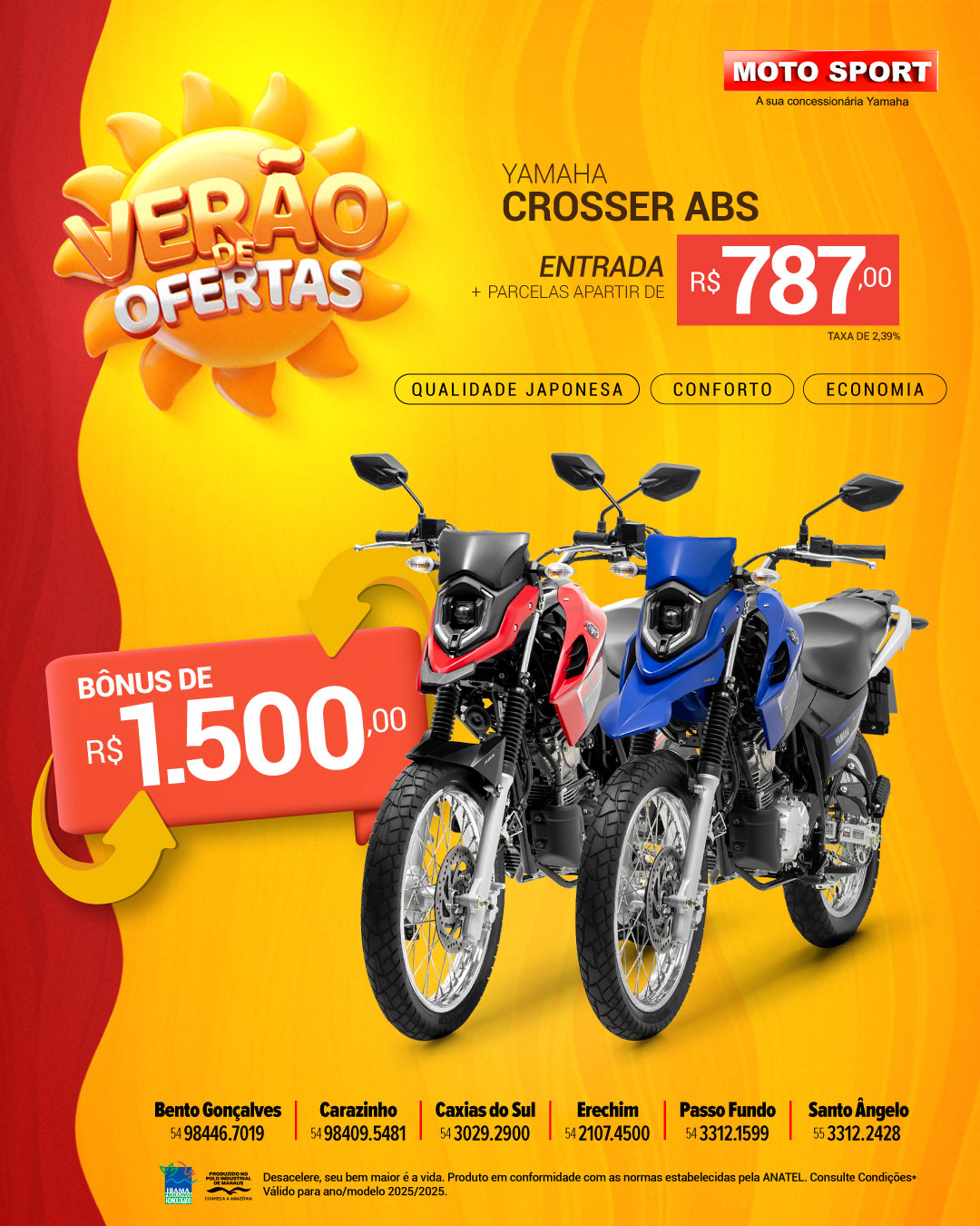 Natal Moto Sport - MT-07 ABS Connected