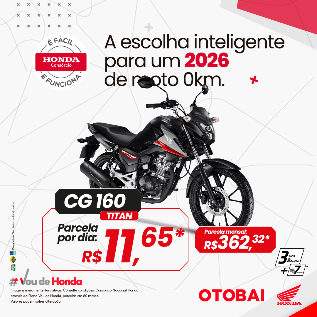 banner CNH - CG 160 TITAN