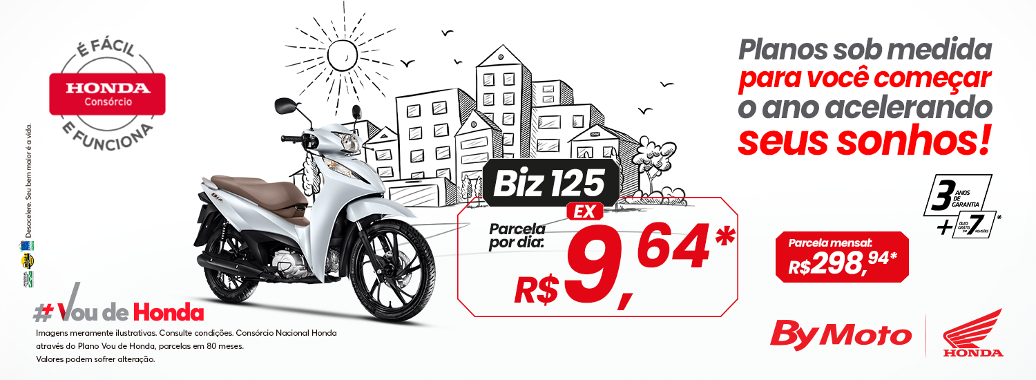 banner CNH - biz 125