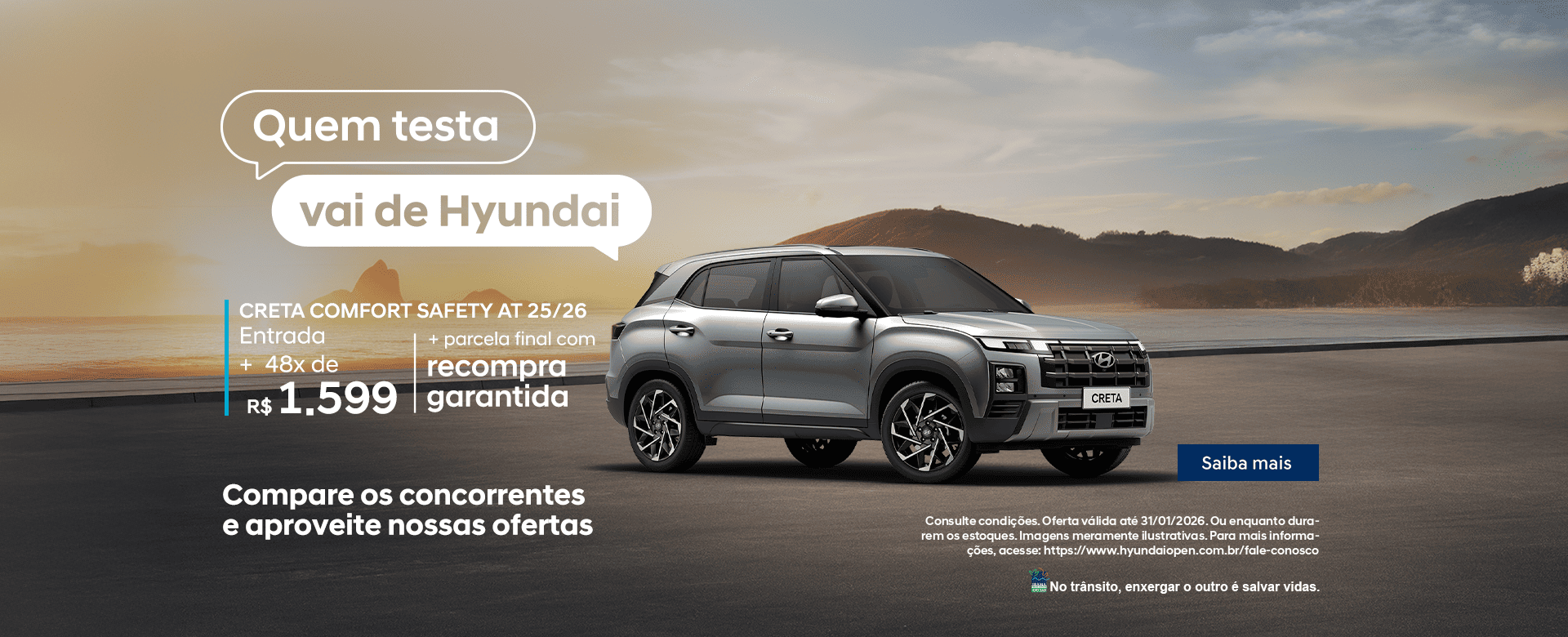 banner creta comfort