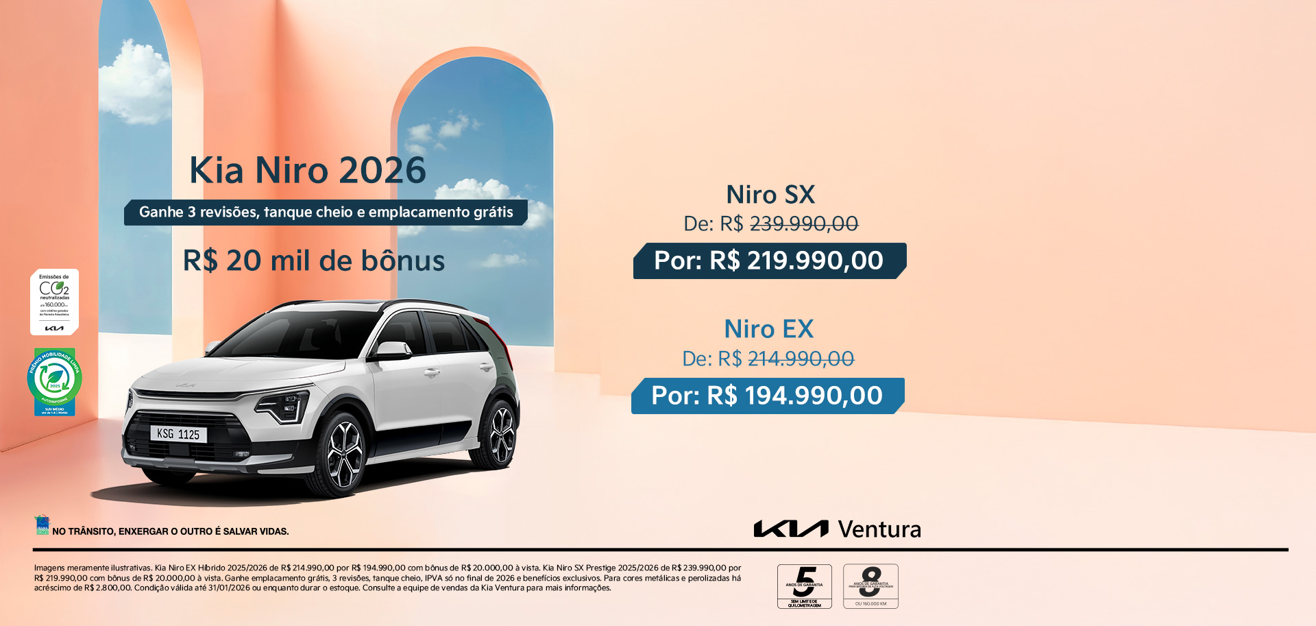 Oferta - Niro - Janeiro
