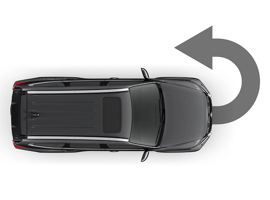 RAIO MÍNIMO DE GIRO DE 5,6 METROS