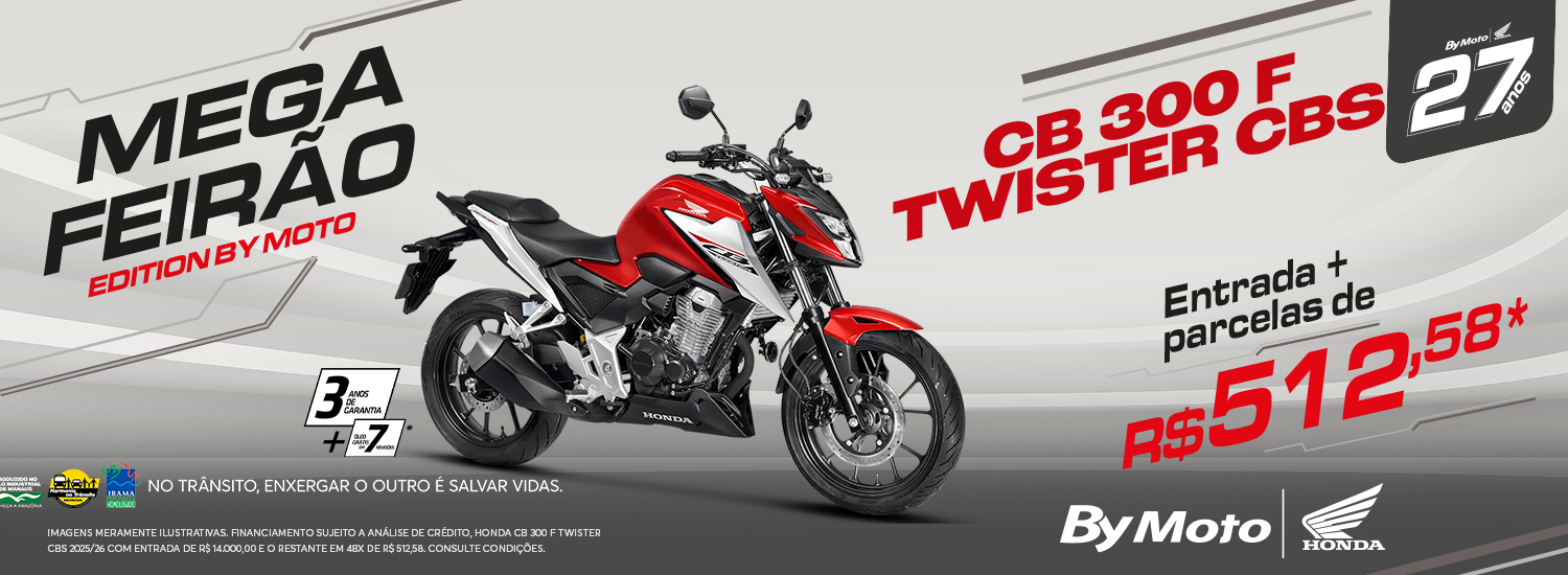 banner Mega - CB 300F Twister