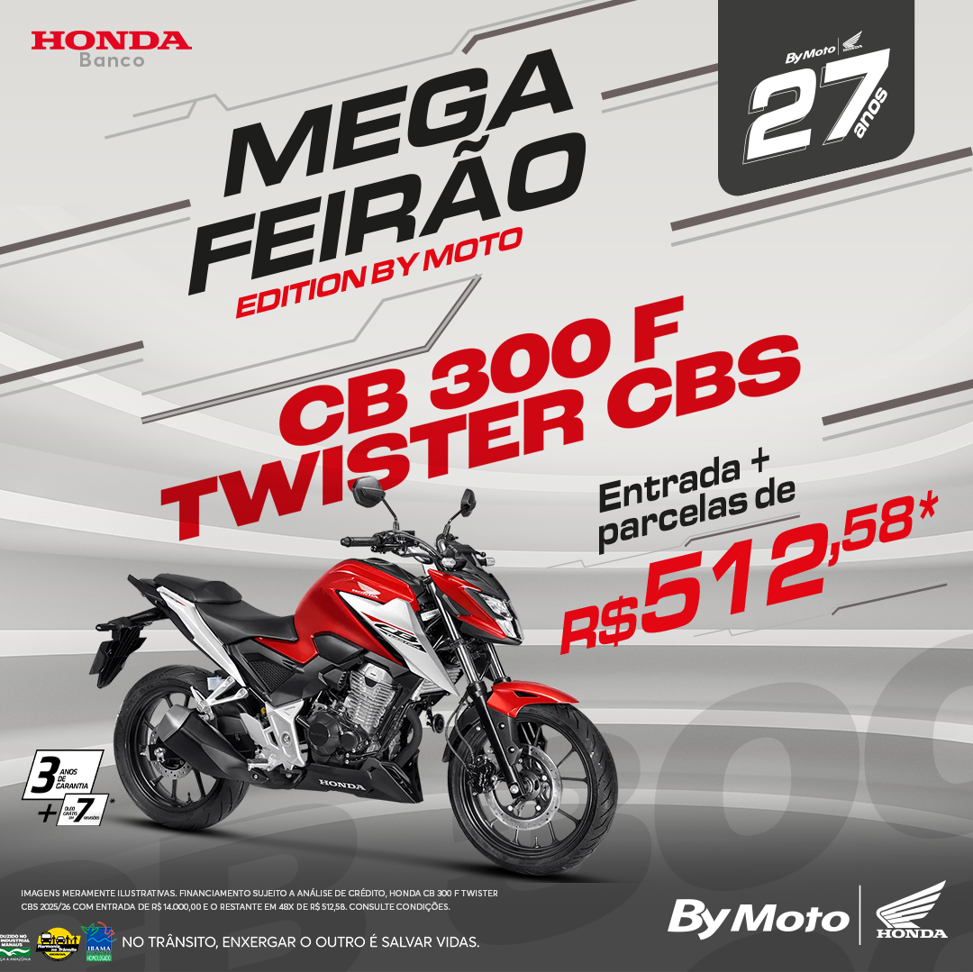 banner Mega - CB 300F Twister