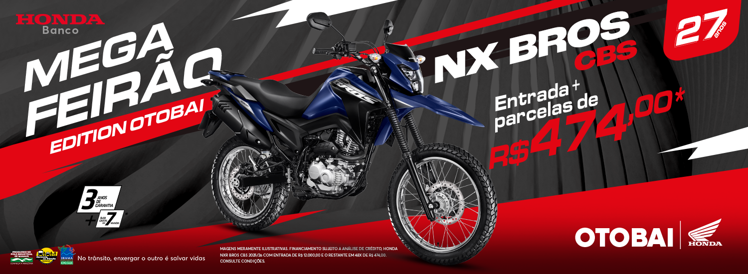 banner Mega - NXR 160 Bros