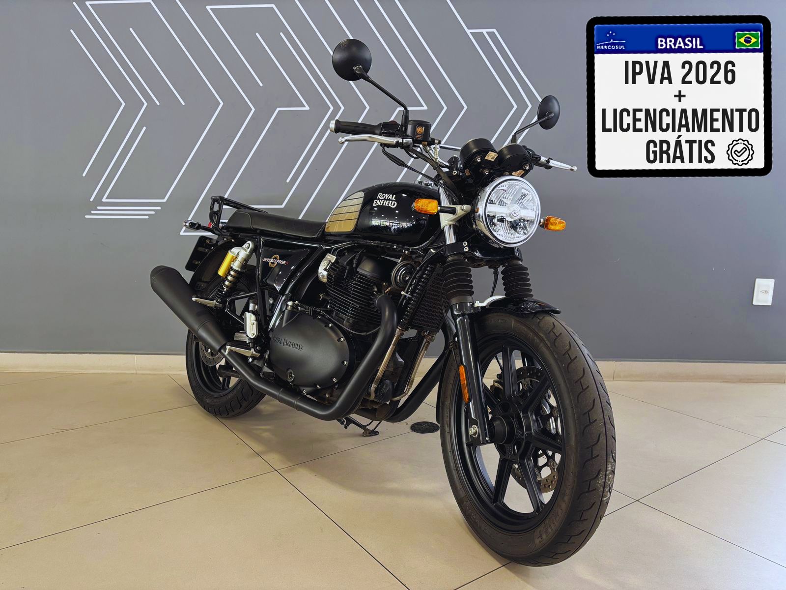 INTERCEPTOR 650 BLACK PEARL