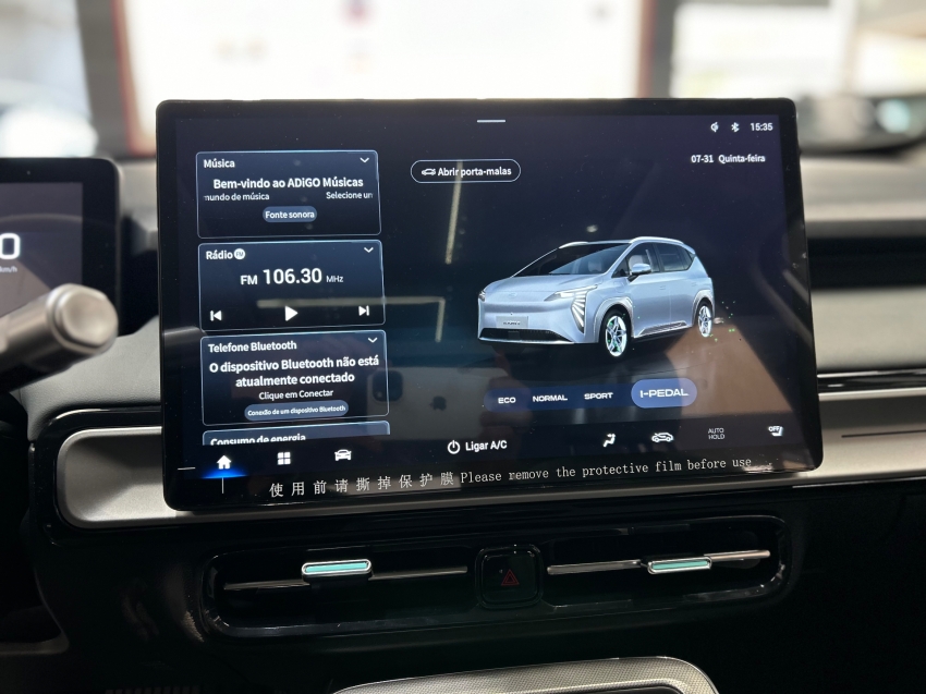 GAC-AION Y-63,2 KW ELÉTRICO ELITE