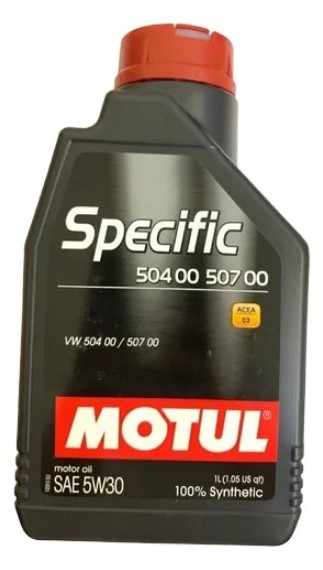 Óleo De Motor Motul Specific 5w30 504.00 507.00 Sintético