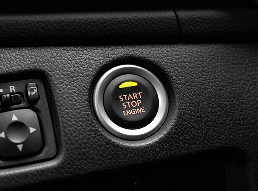 BOTÃO DE PARTIDA SEM CHAVE