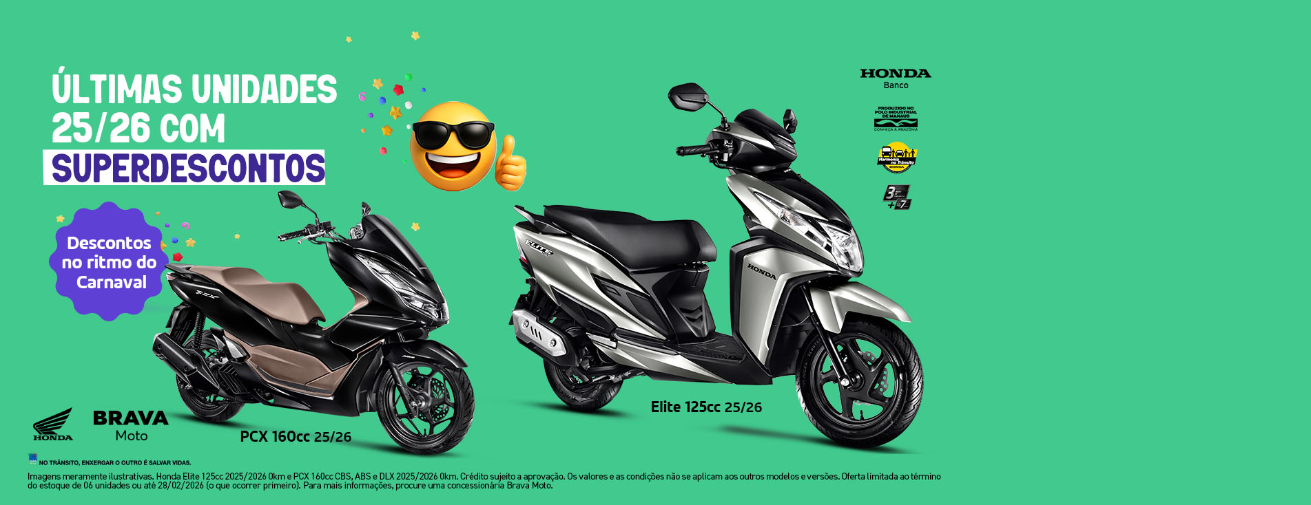 BRAVA - Oferta PCX e Elite - FEV