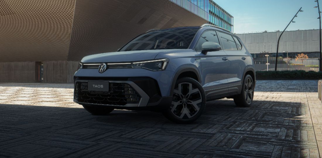 Volkswagen Taos estreia com mais tecnologia, segurança e o DNA autêntico da VW