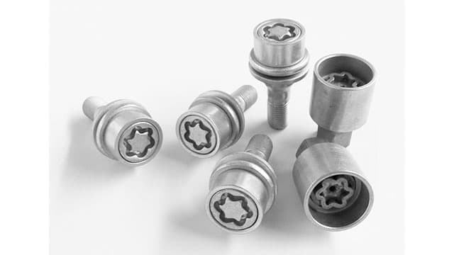 JOGO DE PARAFUSOS ANTIFURTO PARA RODAS DE LIGA