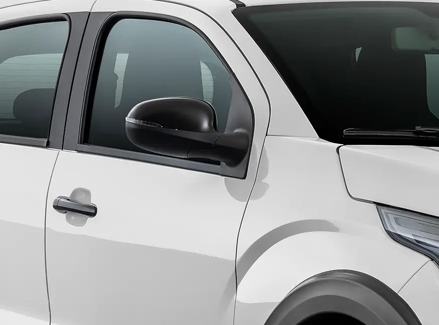 Retrovisores elétricos com setas integradas