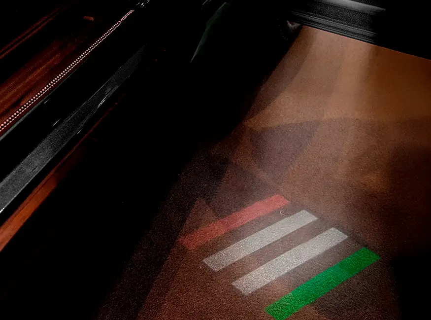 Projetor de logo Fiat