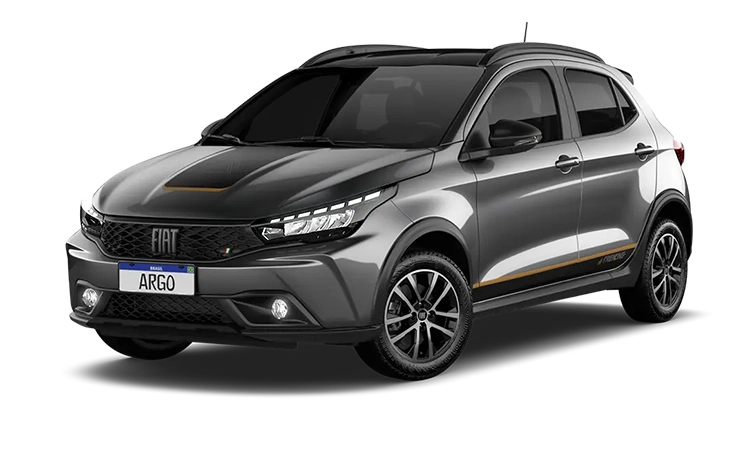 ARGO 1.0 FLEX 4P 2026 CINZA SILVERSTONE COM TETO PRETO VULCANO