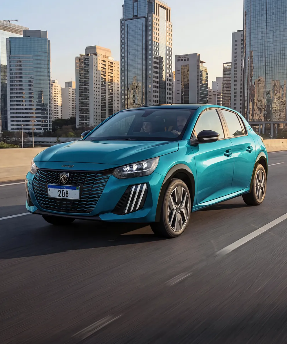 Banner Novo Peugeot 208