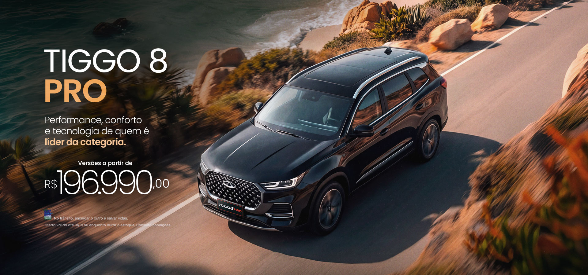 banner new tiggo 8 pro