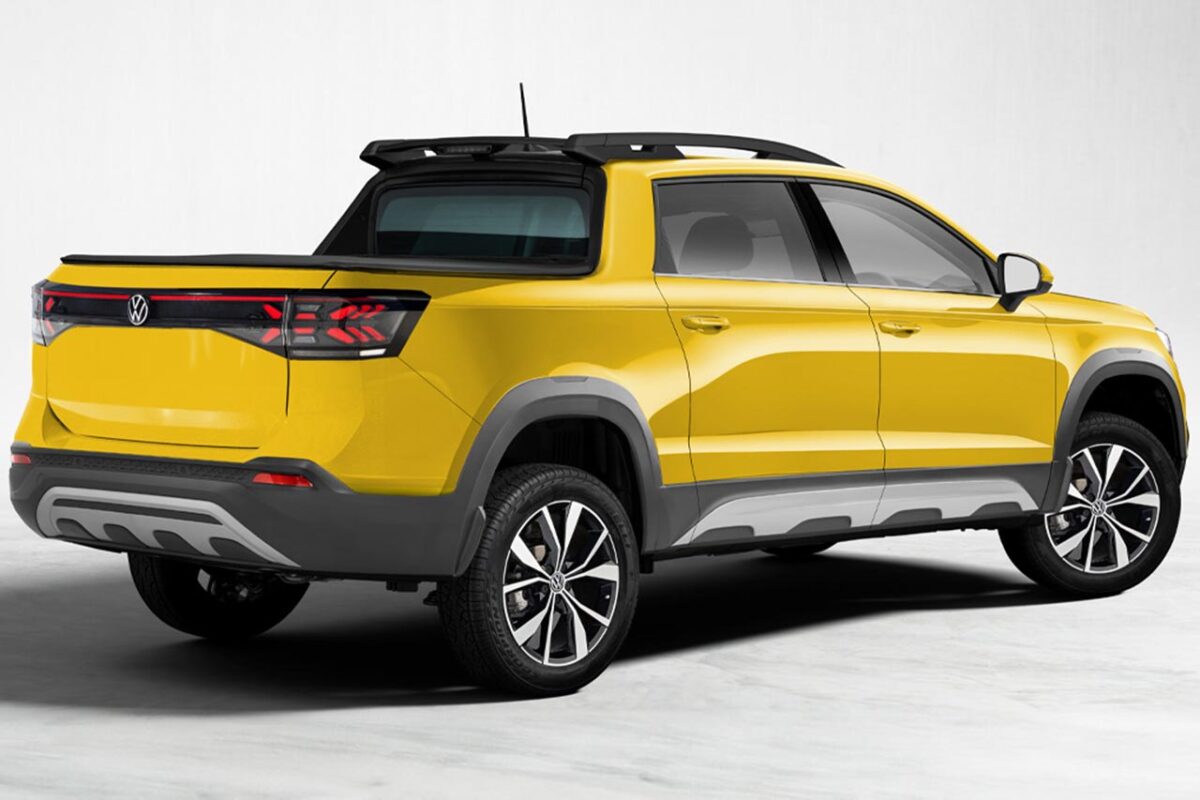 Sucessora da Saveiro: nova picape Volkswagen tem nome revelado e motor híbrido inédito