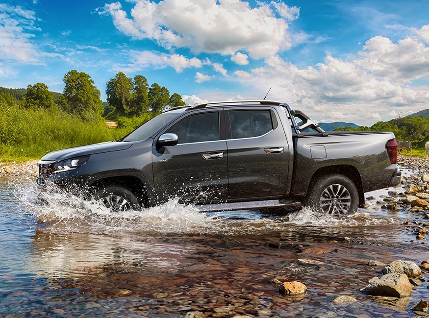 Pronta para qualquer terreno​