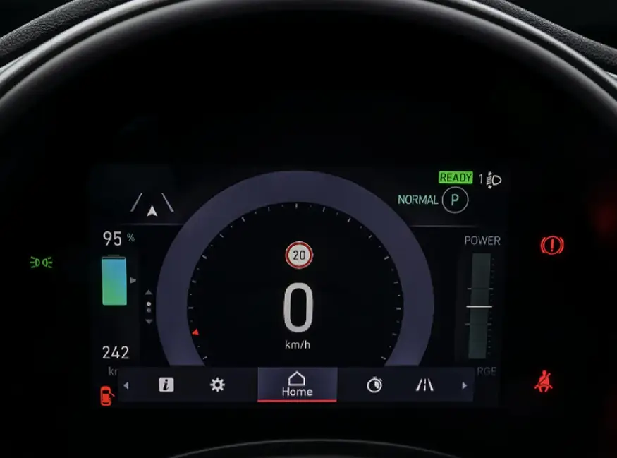 Cluster full digital 7”