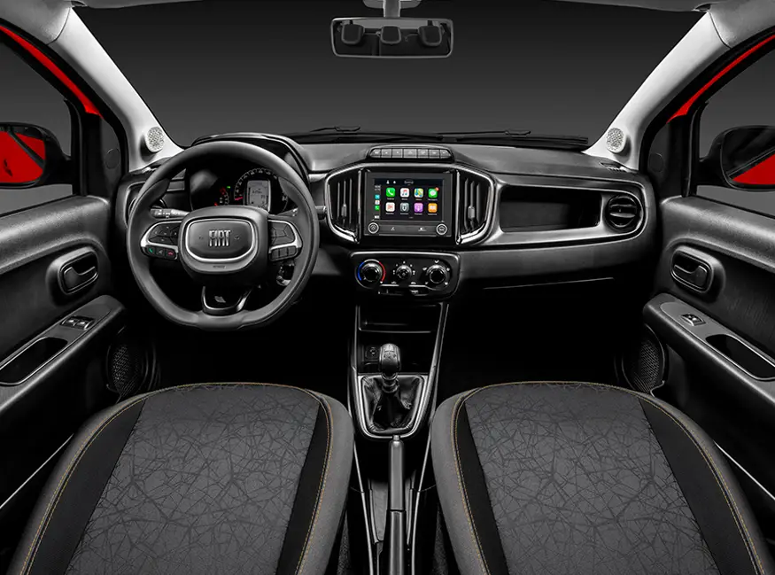 Regulagem do banco dianteiro