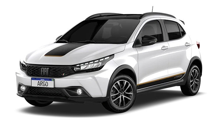 ARGO 1.0 FLEX 4P 2026 BRANCO BANCHISA COM TETO PRETO VULCANO