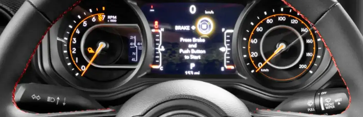 Quadro de instrumentos de 7”