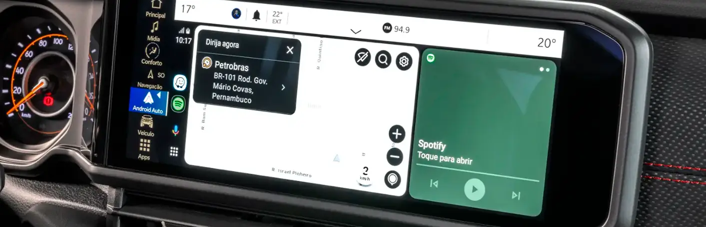 Central multimídia 12,3”​